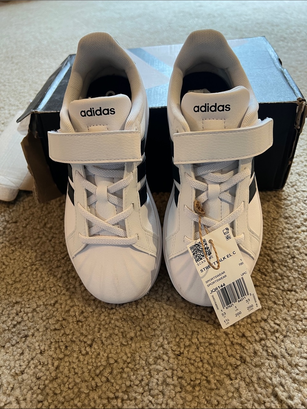 Adidas StreetTalk with Velcro No Tie